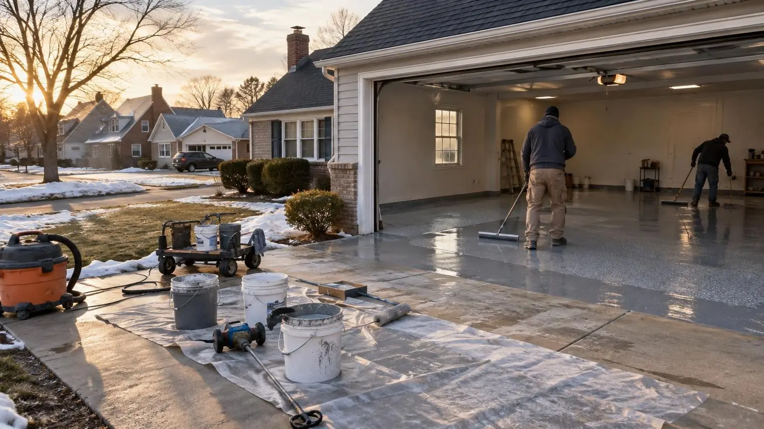 Epoxy Flooring in Cheektowaga, NY