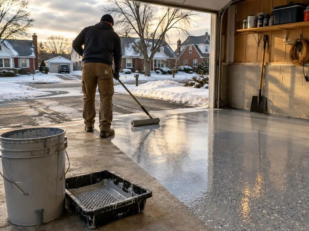 Garage Floor Coating in Cheektowaga, NY